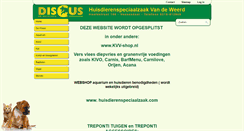 Desktop Screenshot of discusvandeweerd.nl